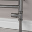 M-MAN-007-ST-BL-PIP-CU00 - Marvine Modern Manual Straight Black Nickel Radiator Valves With Sleeves M-MAN-007-ST-BL-PIP-CU00 - Marvine Modern Manual Straight Black Nickel Radiator Valves With Sleeves